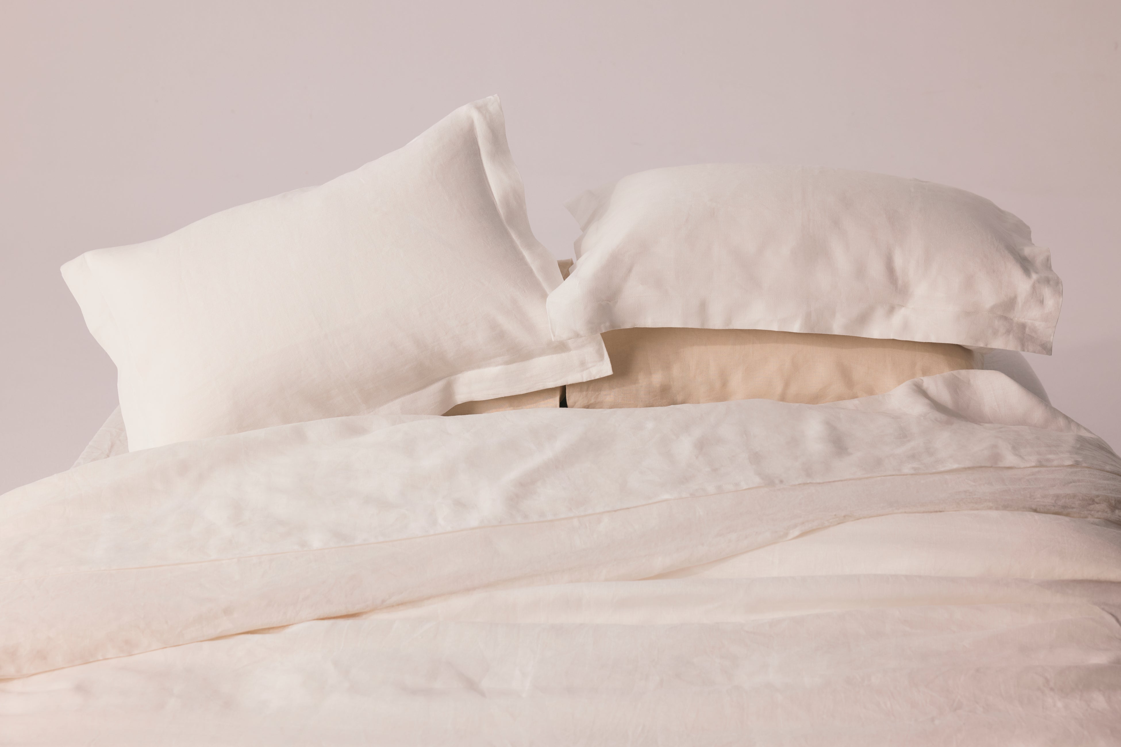 French Linen Pillowcases, Set of 2