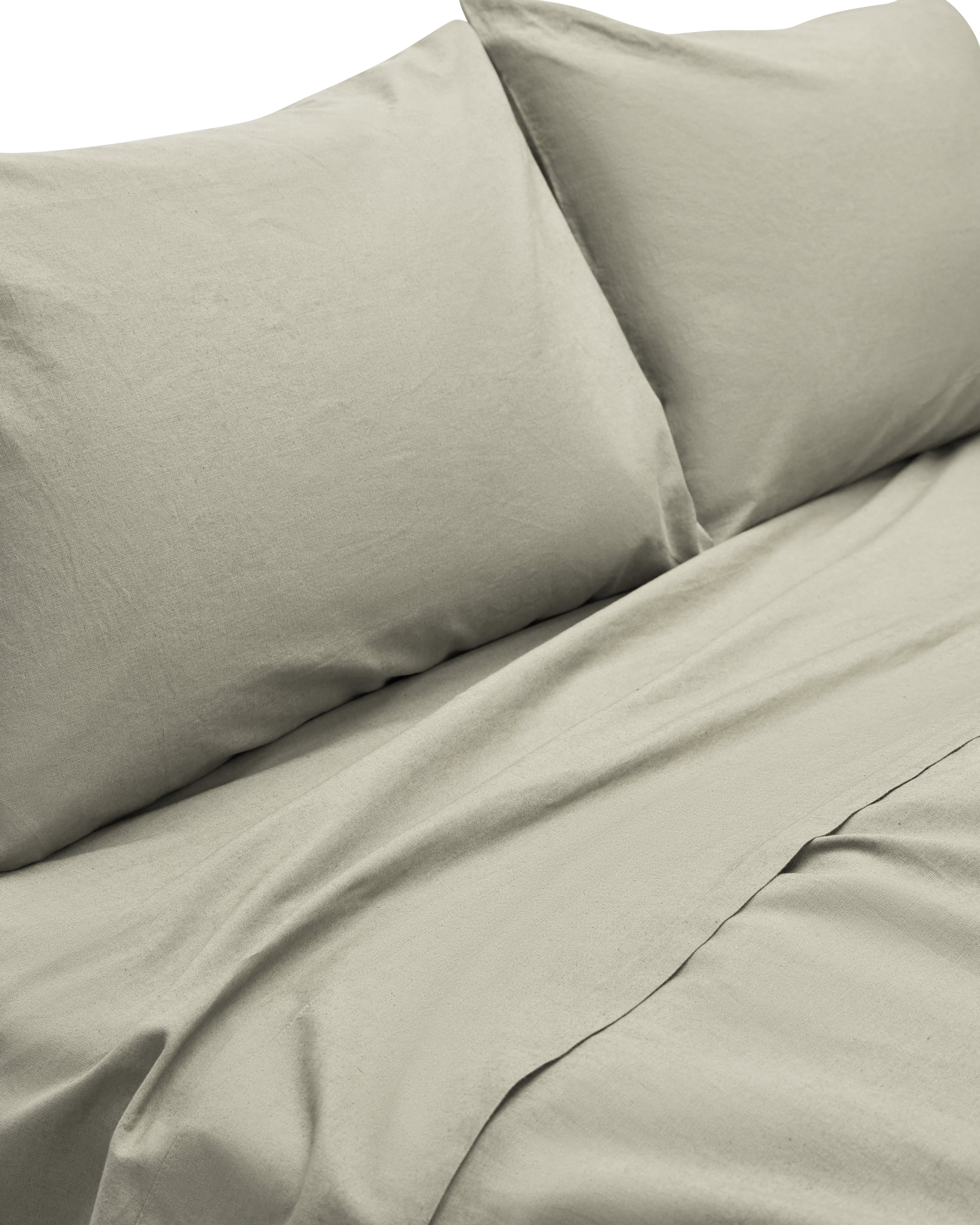 Draps plats en lin français