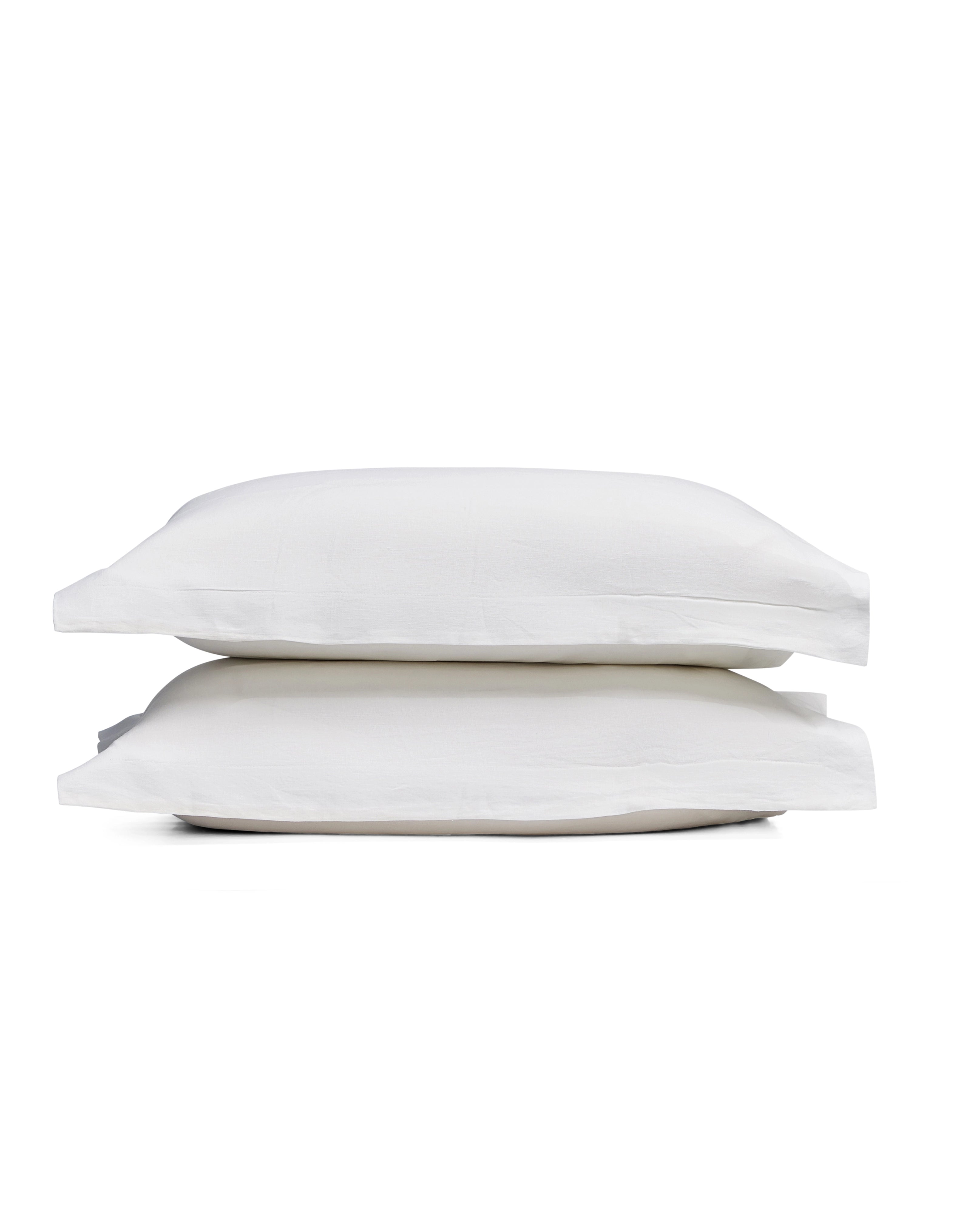 French Linen Pillowcases, Set of 2