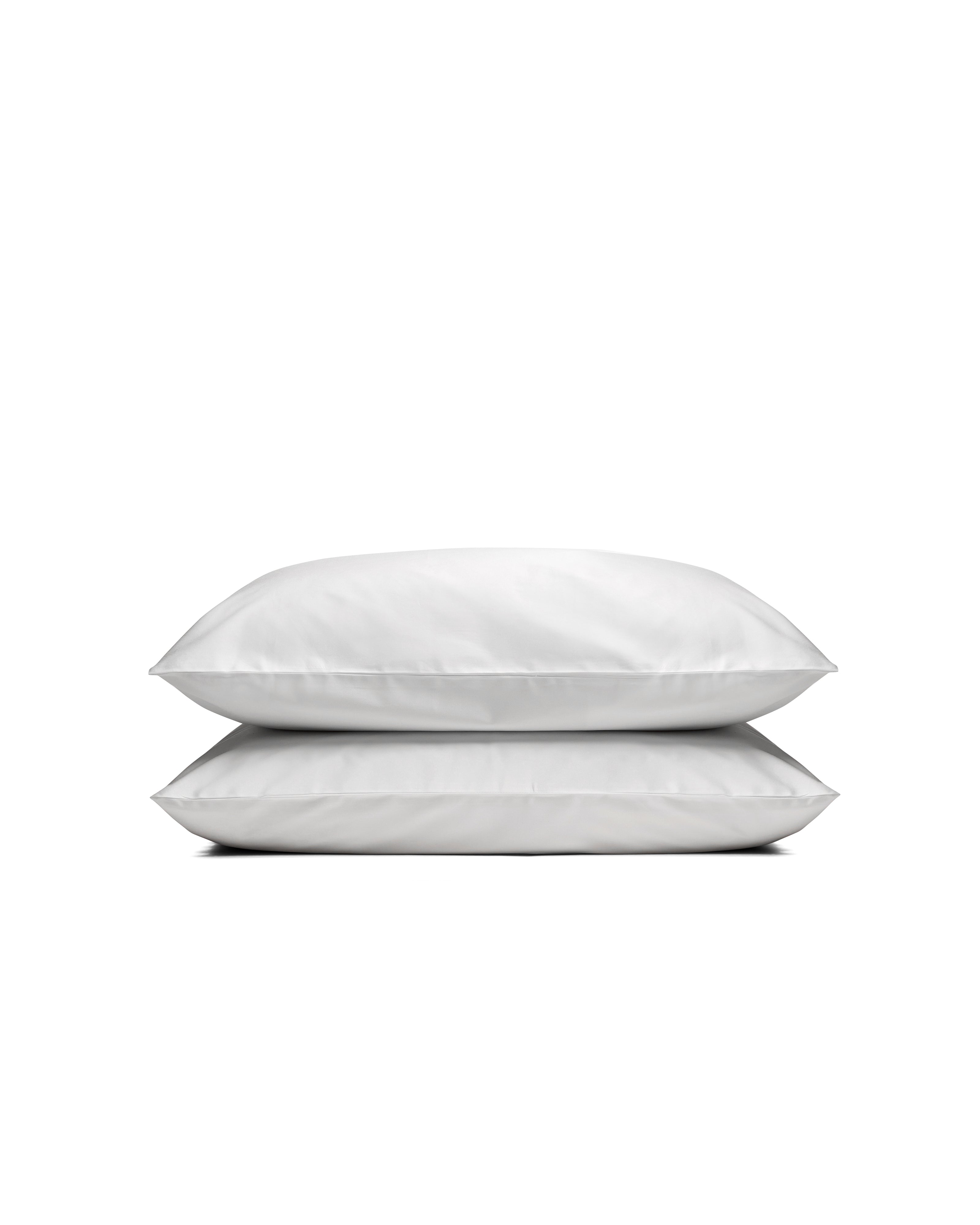 Taies d'oreiller en coton bio (paire)