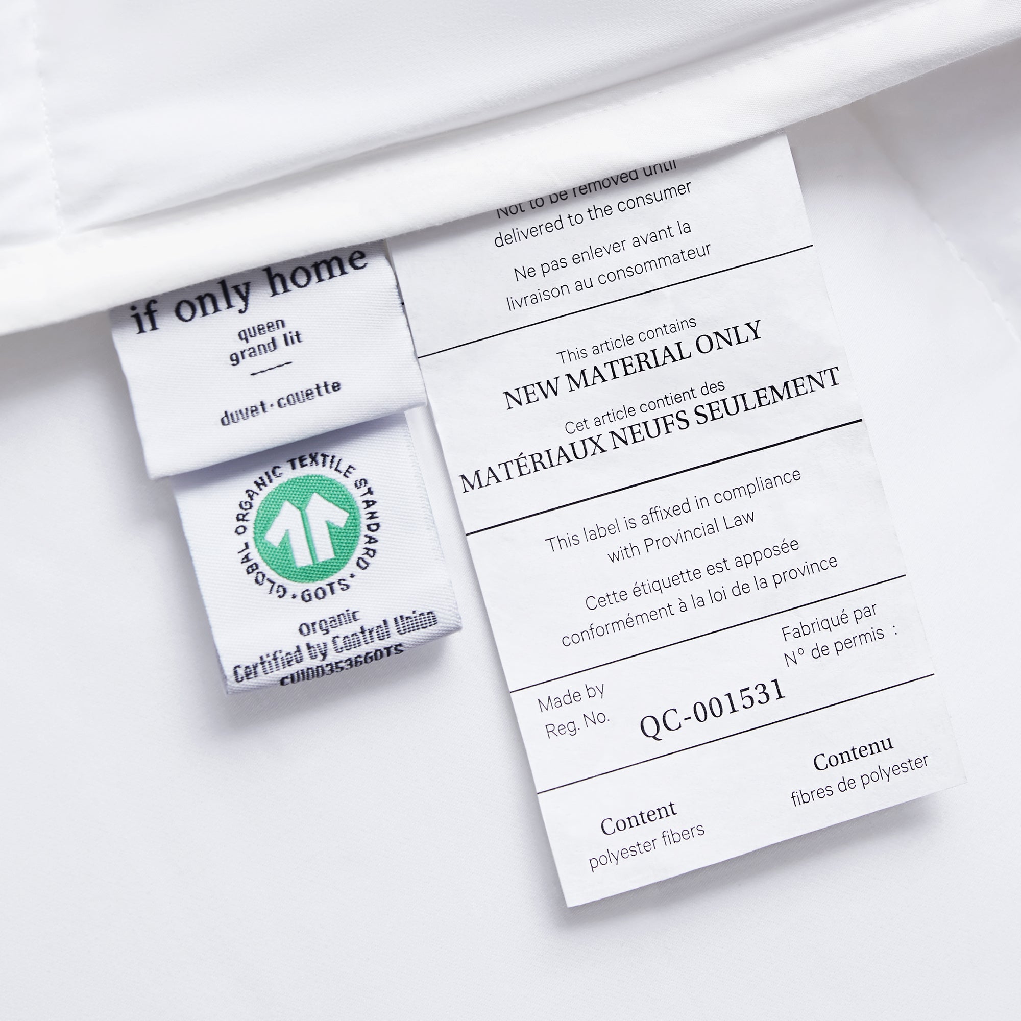 The Organic All Season Cotton Synthetic Down Duvet