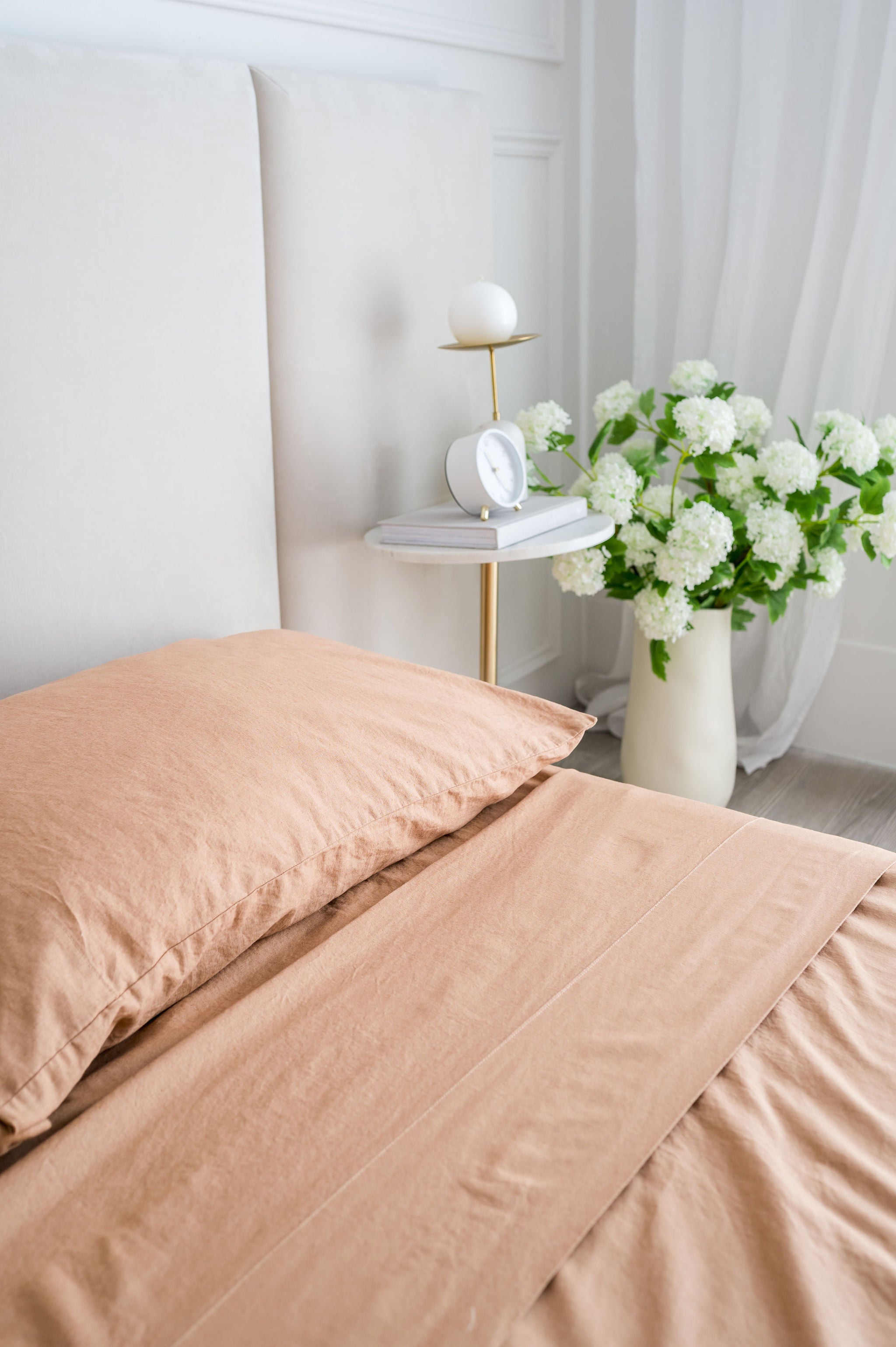 Linen Cotton Blend Sheet Sets