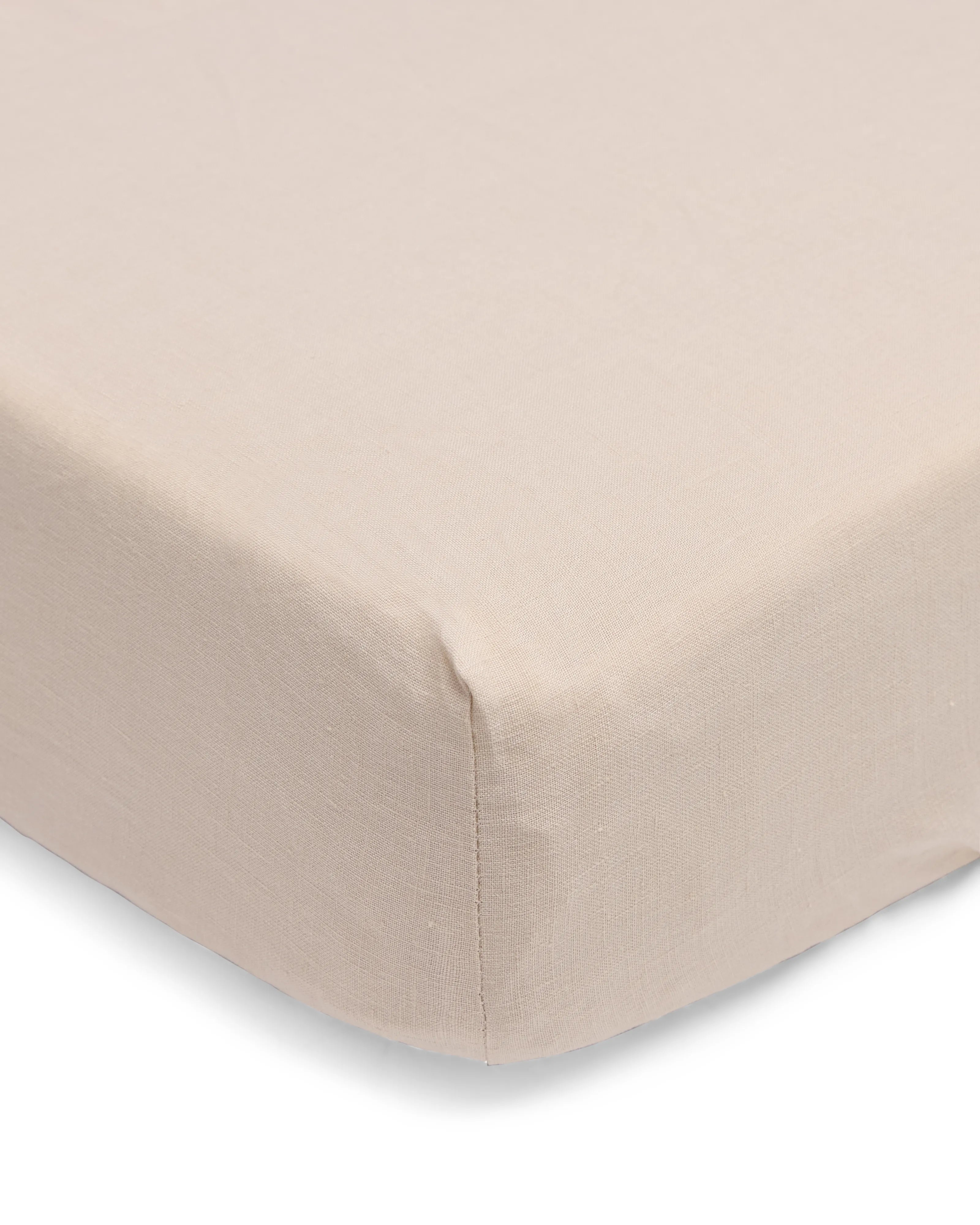 French Linen Crib Sheet