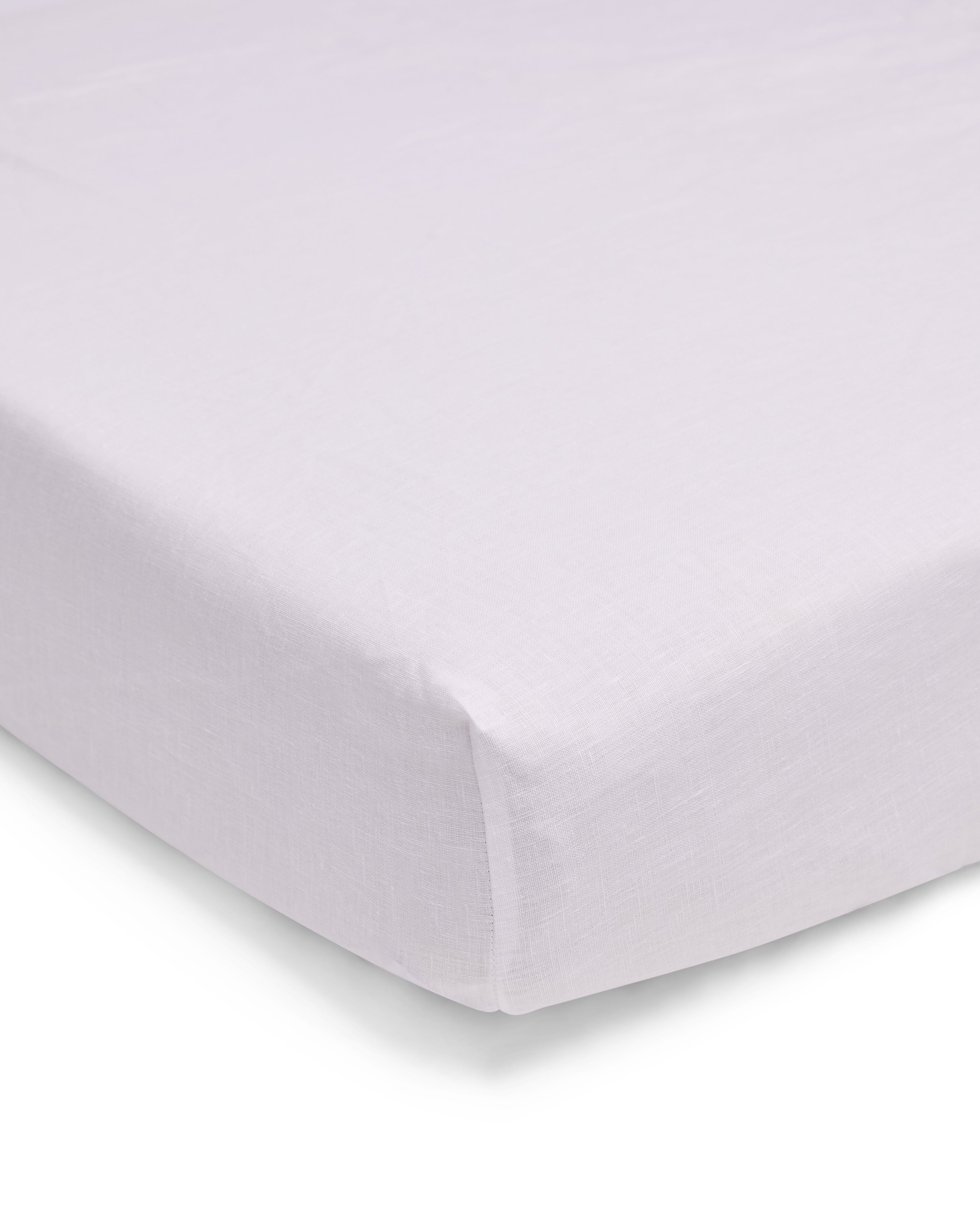 French Linen Crib Sheet